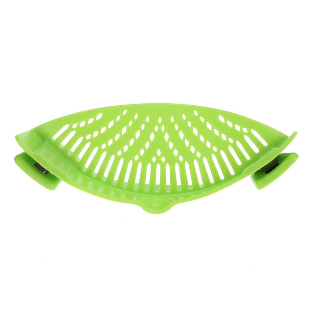 Clip-On Silicone Pot Strainer