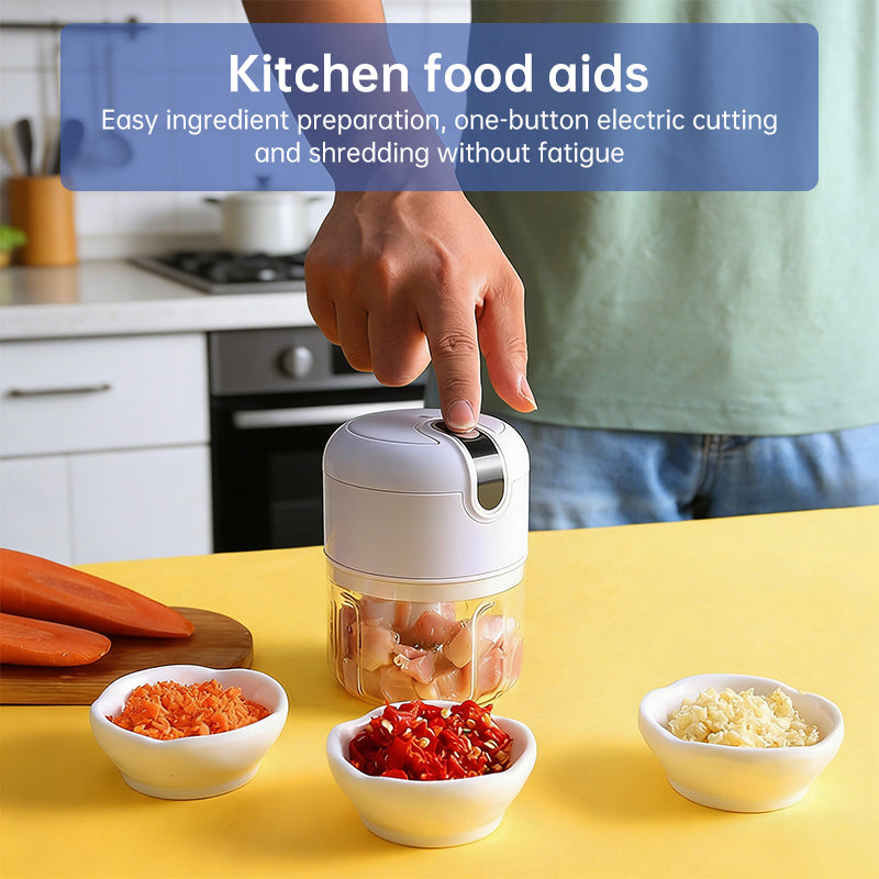 USB Rechargeable Mini Food Chopper