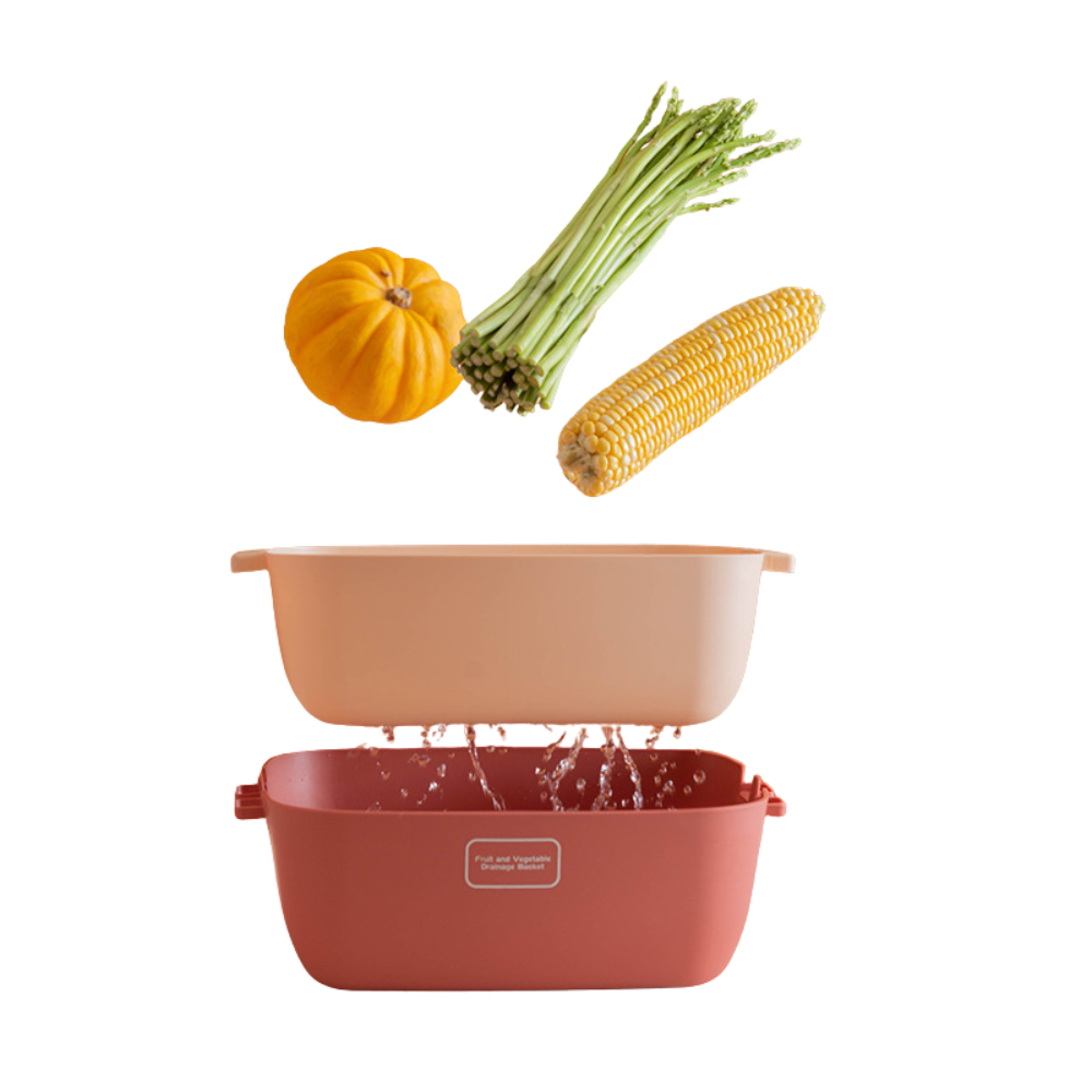 2-in-1 Produce Wash & Drain Basket