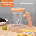 400 mL Self-Stirring Glass Mug