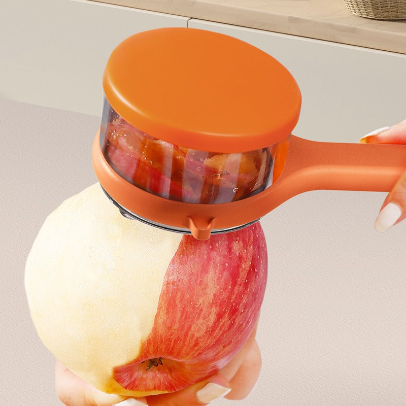 Vegetable Peeler with Peel Collector