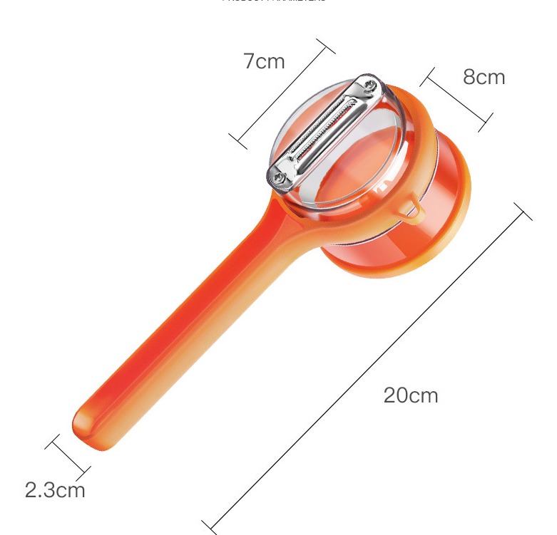 Vegetable Peeler with Peel Collector