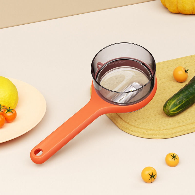 Vegetable Peeler with Peel Collector