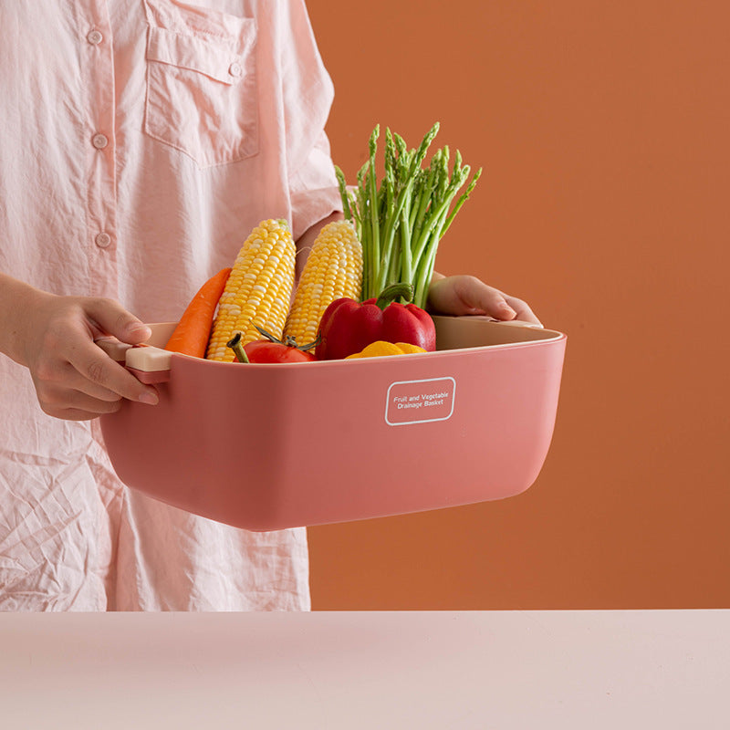 2-in-1 Produce Wash & Drain Basket