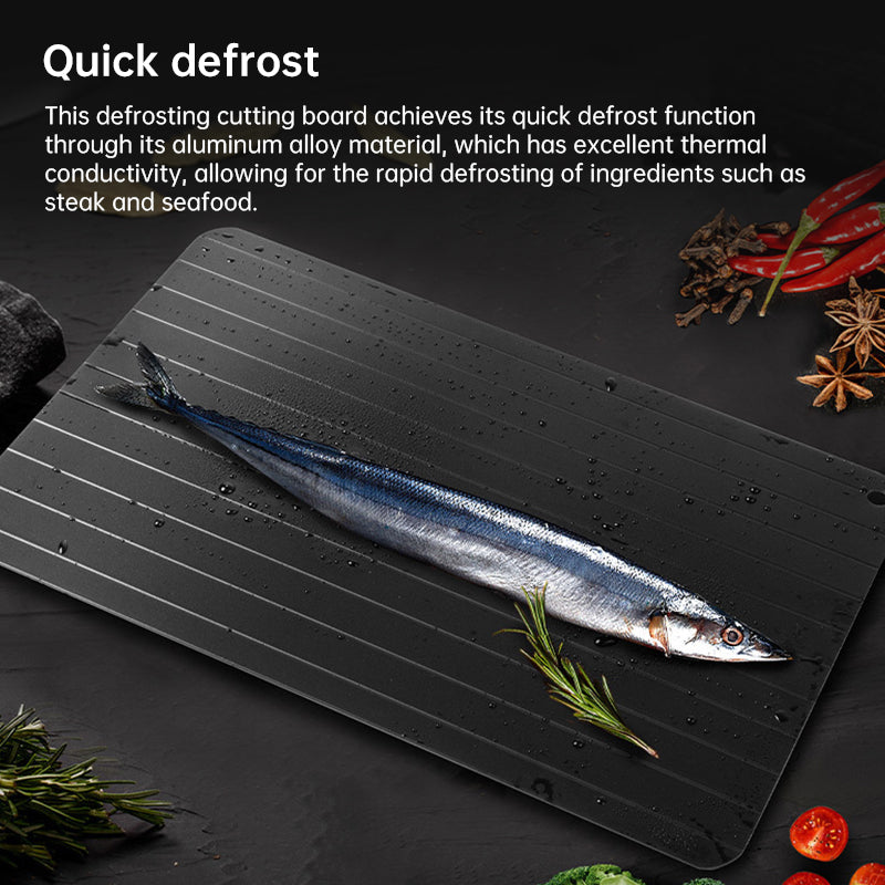 Grooved Aluminum Thawing Tray