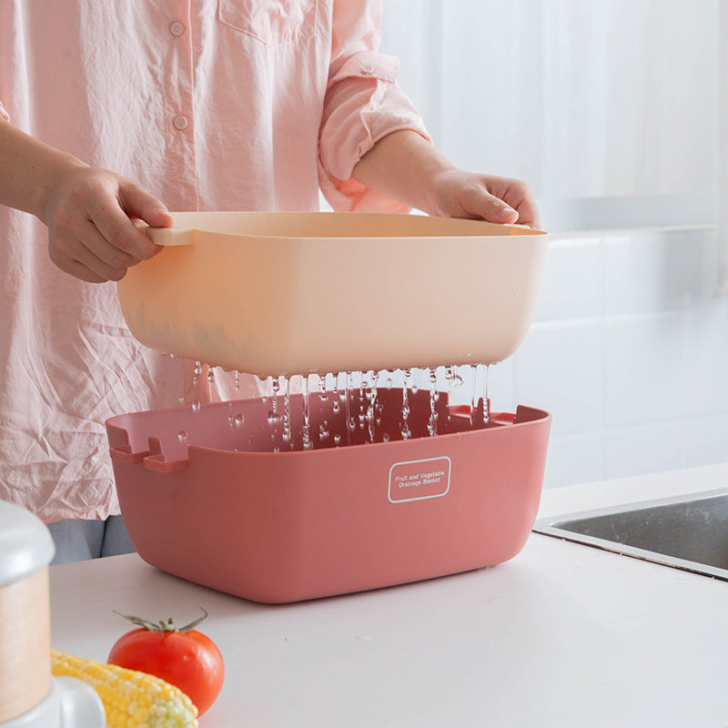2-in-1 Produce Wash & Drain Basket