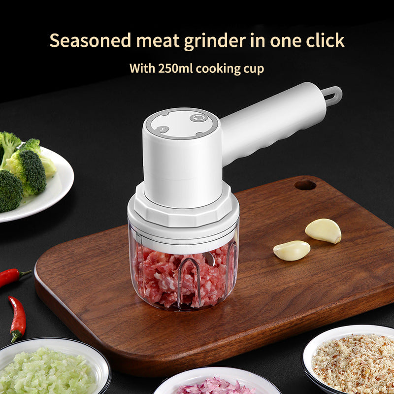 2-in-1 Cordless Mini Food Chopper & Whisk