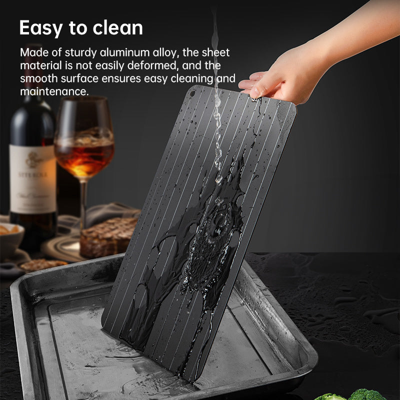 Grooved Aluminum Thawing Tray