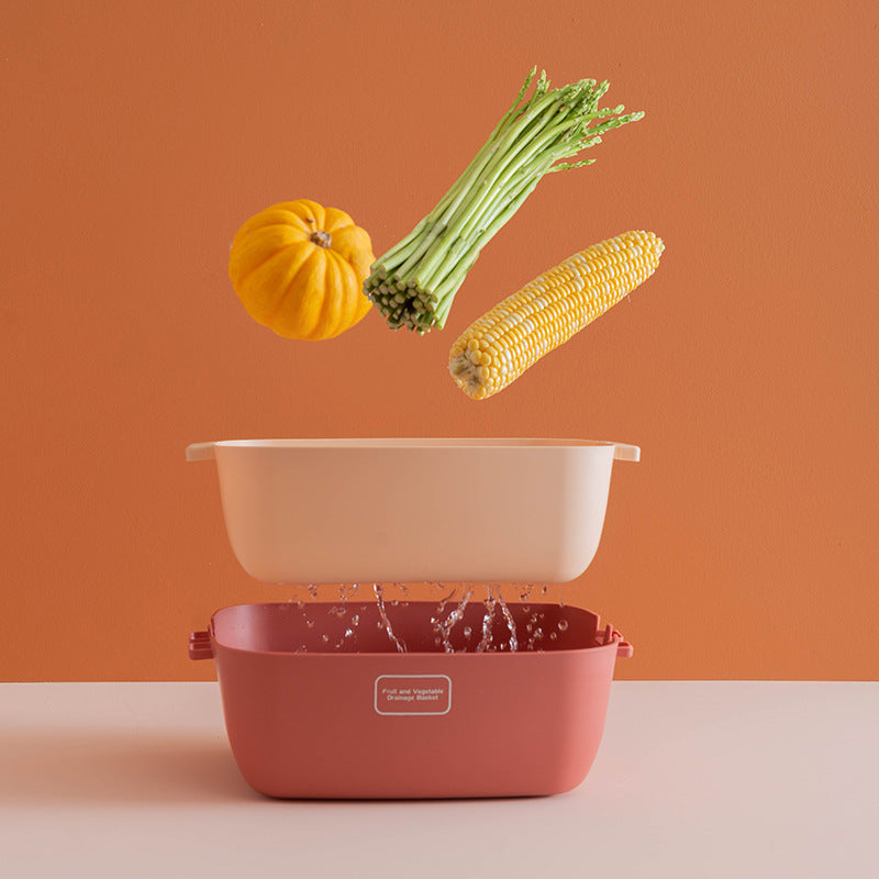 2-in-1 Produce Wash & Drain Basket